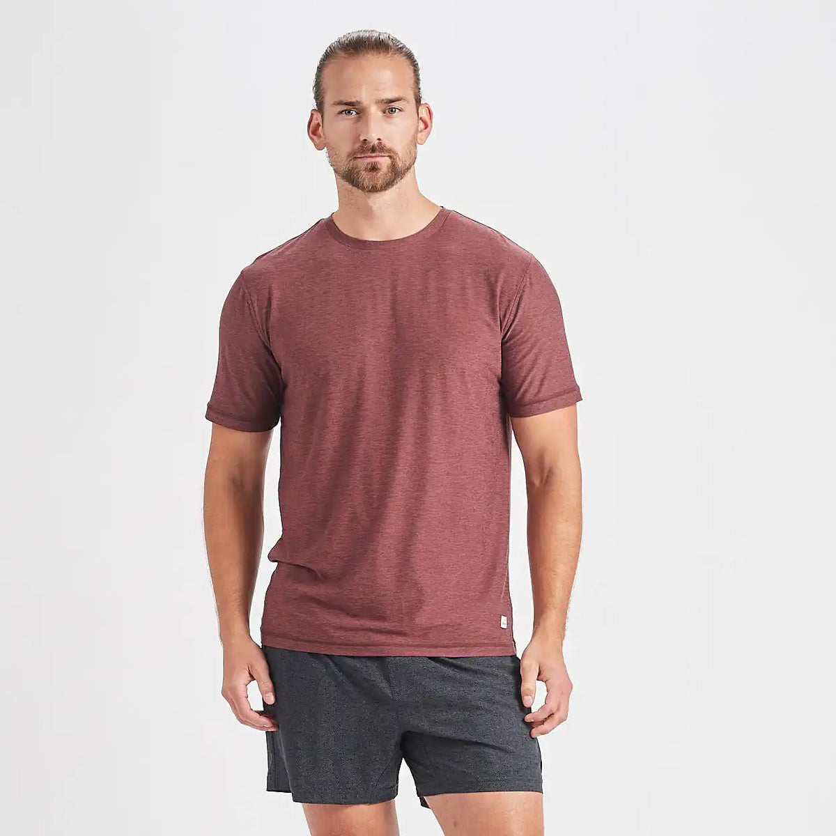 Strato Tech Tee | Fig Heather