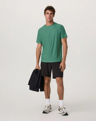 Strato Tech Tee | Hedge Green Heather
