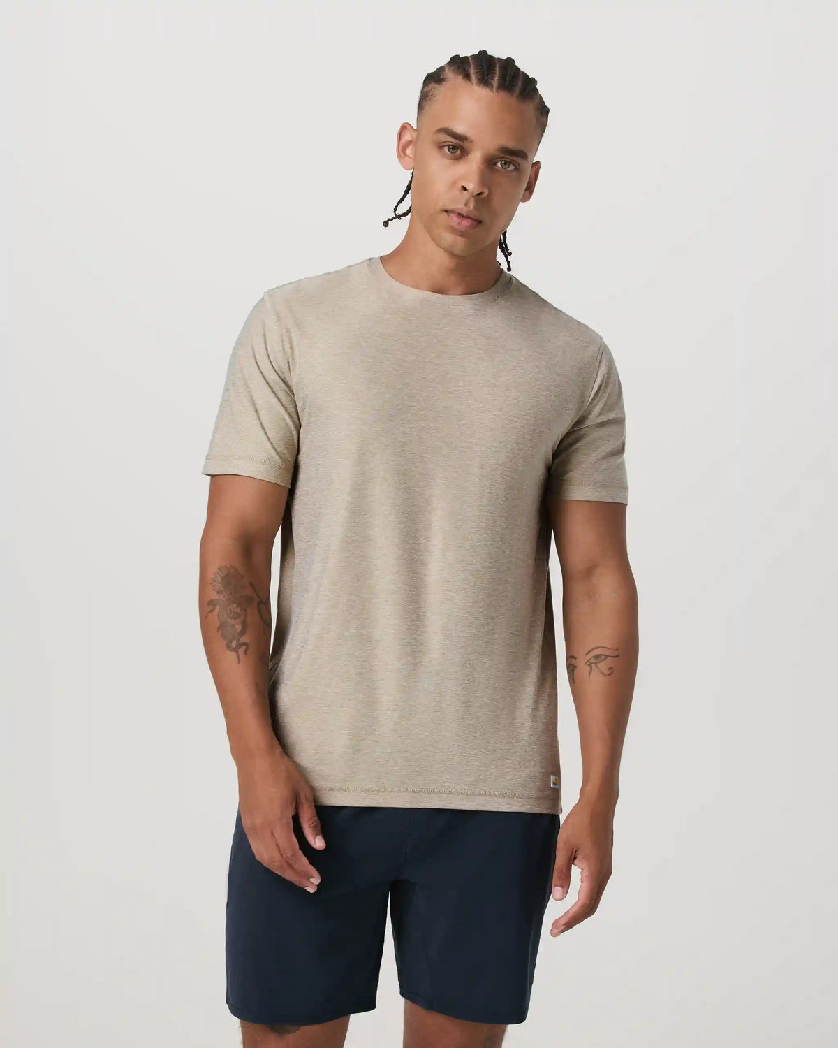 Strato Tech Tee | Truffle Heather