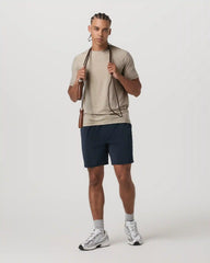 Strato Tech Tee | Truffle Heather