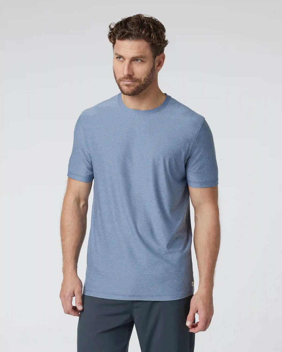 Strato Tech Tee | Chambray Heather