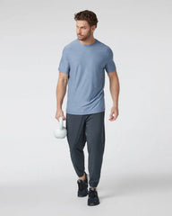 Strato Tech Tee | Chambray Heather