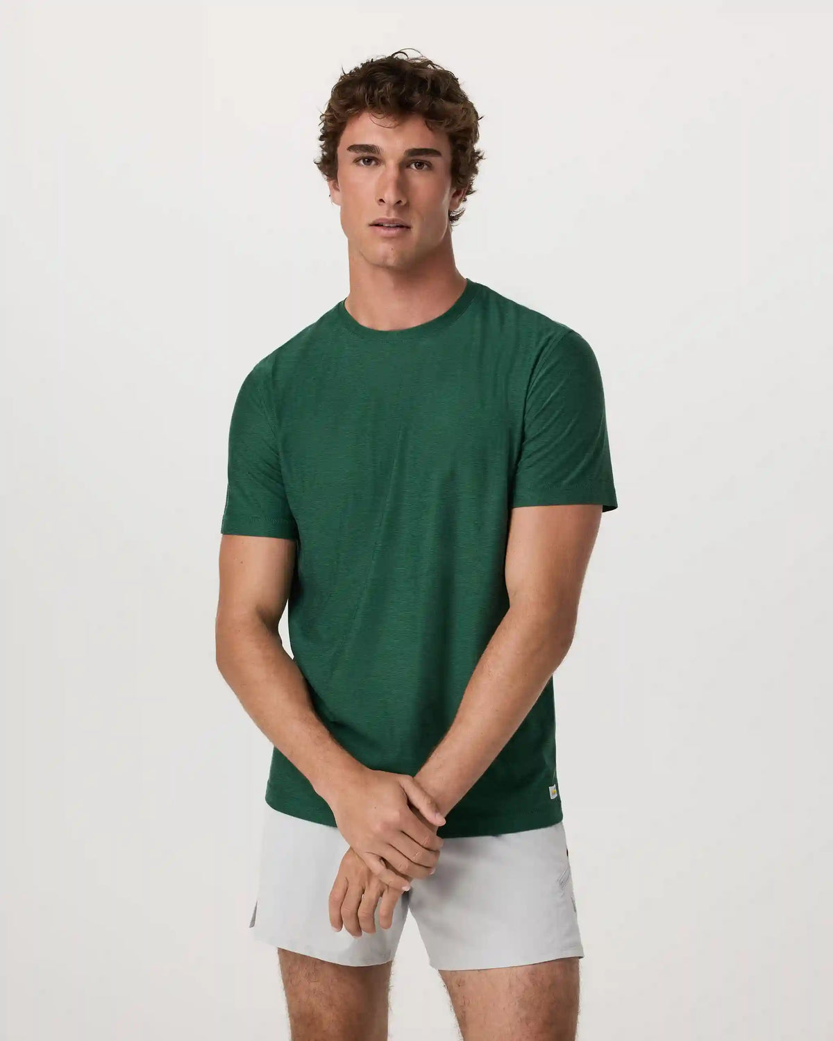 Strato Tech Tee | Viridian Heather