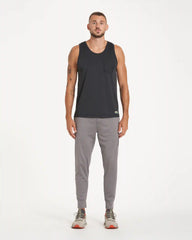 Tradewind Performance Tank | Black Heather