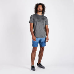 Stainglass Tech Tee | Heather Grey