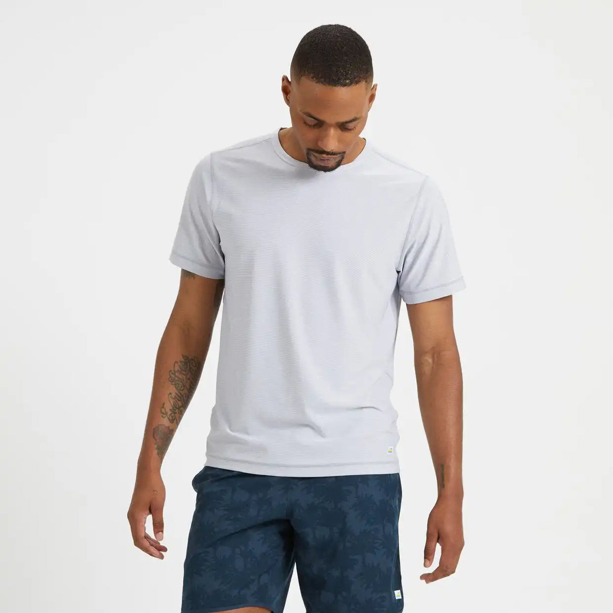 Flux Tee | Heather Grey
