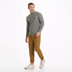 Long Sleeve Strato Tech Tee | Dusty Pine Heather