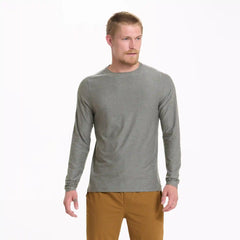 Long Sleeve Strato Tech Tee | Dusty Pine Heather