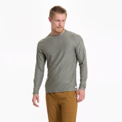 Long Sleeve Strato Tech Tee | Dusty Pine Heather