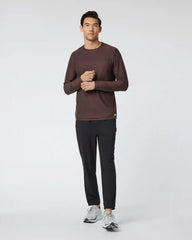Long Sleeve Strato Tech Tee | Java Heather