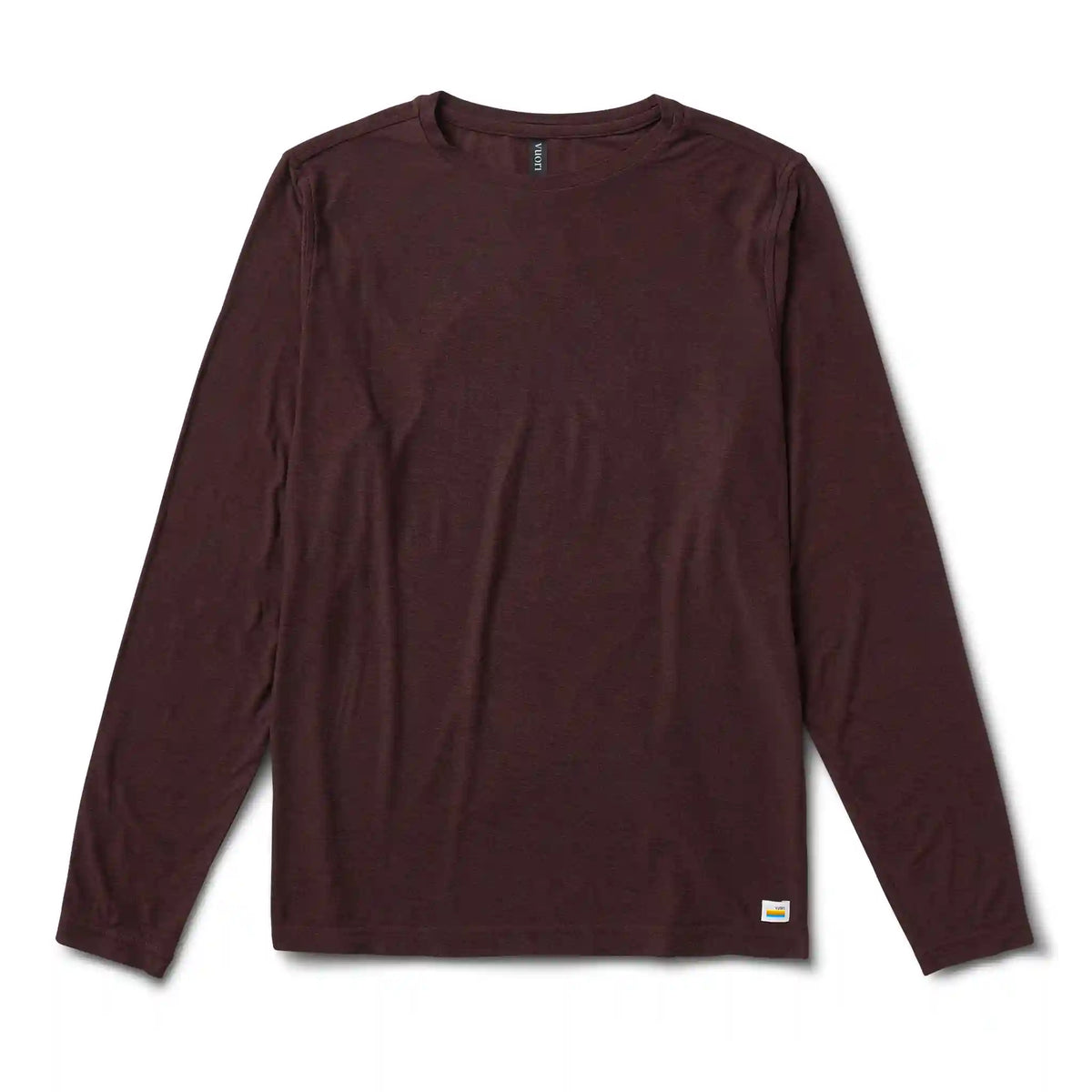Long Sleeve Strato Tech Tee | Oxblood Heather