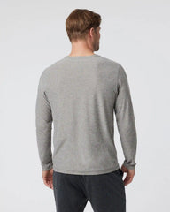 Long Sleeve Strato Tech Tee | Heather Grey