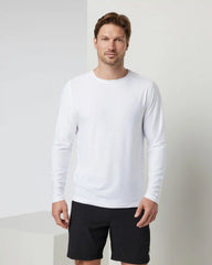 Long Sleeve Strato Tech Tee | White