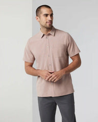 Short-Sleeve Bridge Button Down | Canyon Clay