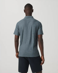 Strato Tech Polo | Blue Sea Heather