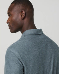 Strato Tech Polo | Blue Sea Heather