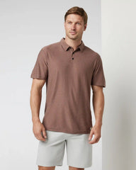 Strato Tech Polo | Clove Heather