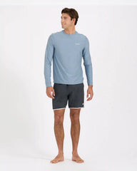 Long-Sleeve Uluwatu 2.0 Water Tee | Cloud Heather