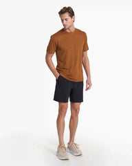 Zephyr Tee | Caramel Heather
