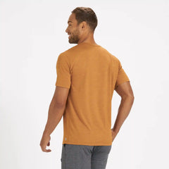 Zephyr Tee | Turmeric Heather