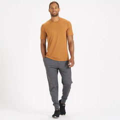 Zephyr Tee | Turmeric Heather