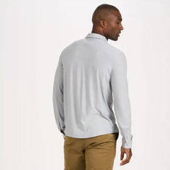 Long Sleeve Strato Button-Down | Platinum Heather