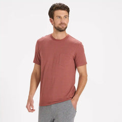 Linear Tech Tee | Red Clay