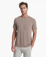 Linear Tech Tee | Walnut