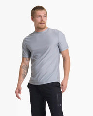 Grandview Tech Tee | Light Heather Grey