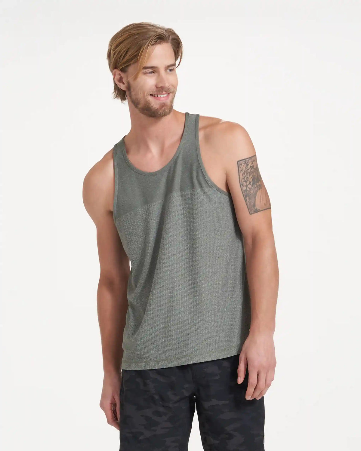 Grandview Tech Tank | Oregano Heather