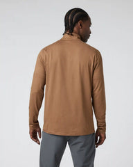 Ease Performance Half Zip 2.0 | Pecan Heather