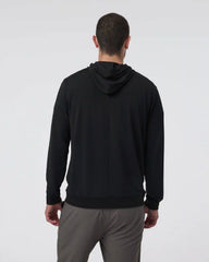 Double Mesh Hoodie | Black
