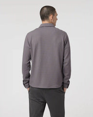 Waffle Shirt Jacket | Shiitake