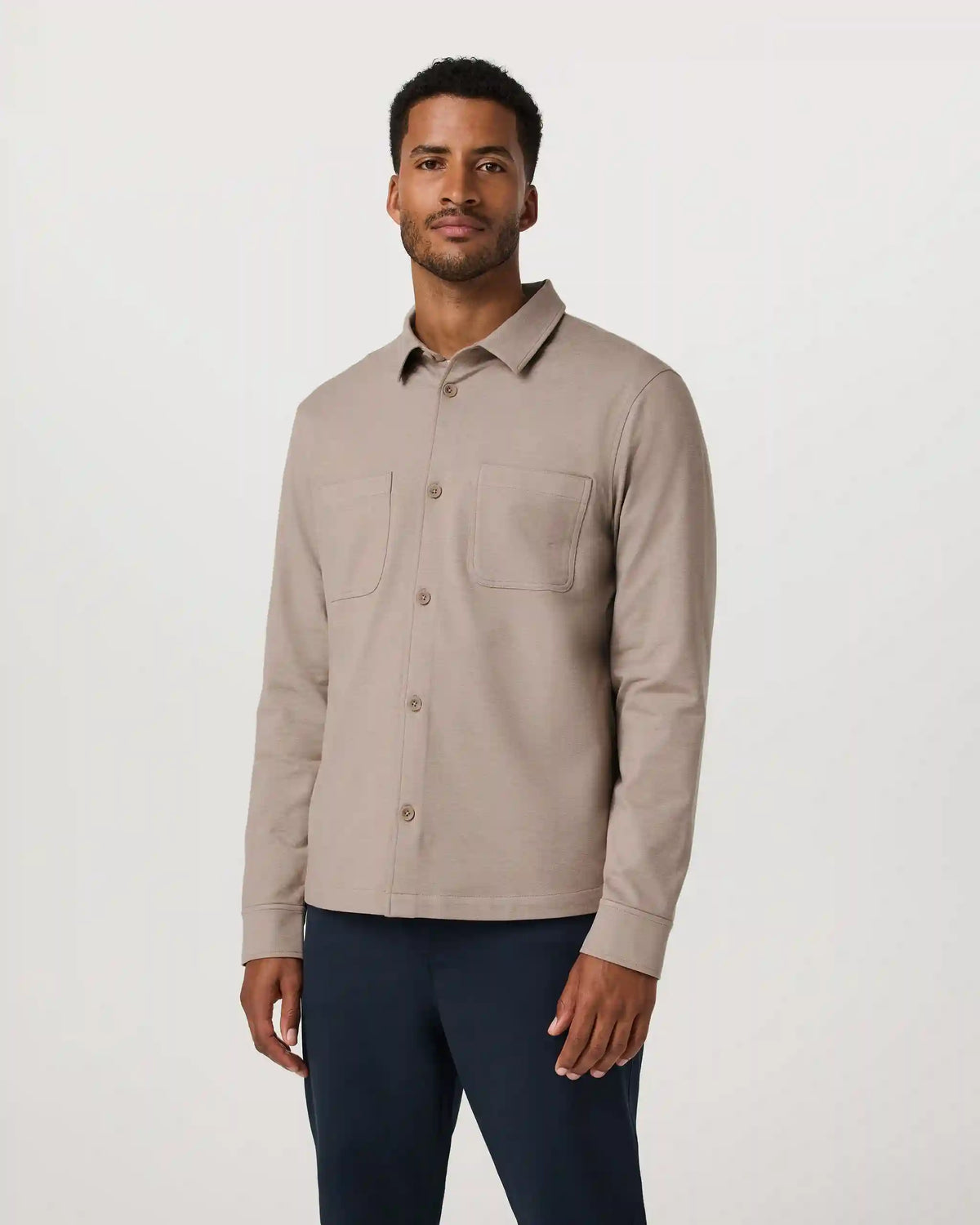 Coronado Shirt Jacket | Pumice Heather