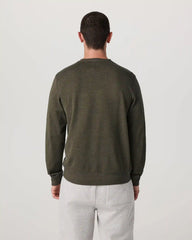 Jeffreys Crew 2.0 | Olive Heather
