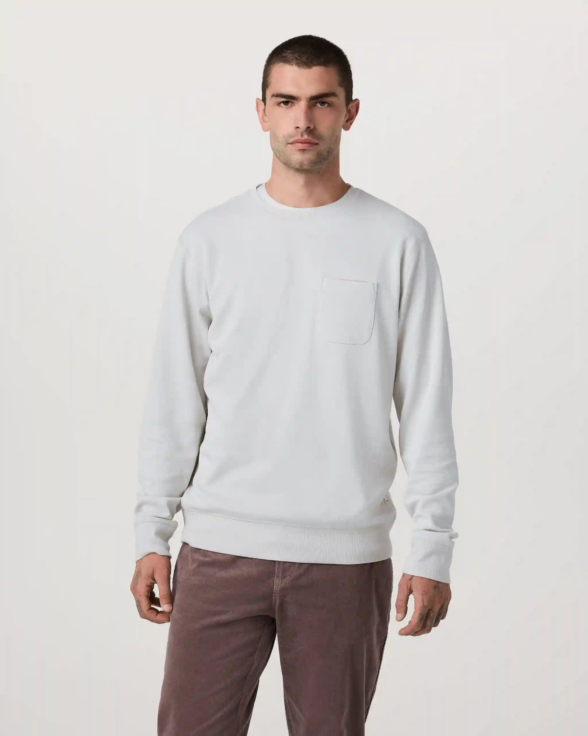 Jeffreys Crew 2.0 | Winter Grey Heather