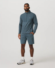 Sunday Element Half Zip | Blue Sea Heather