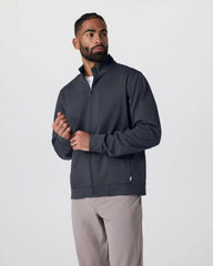 Vuori Meta™ Twill Full Zip | Navy