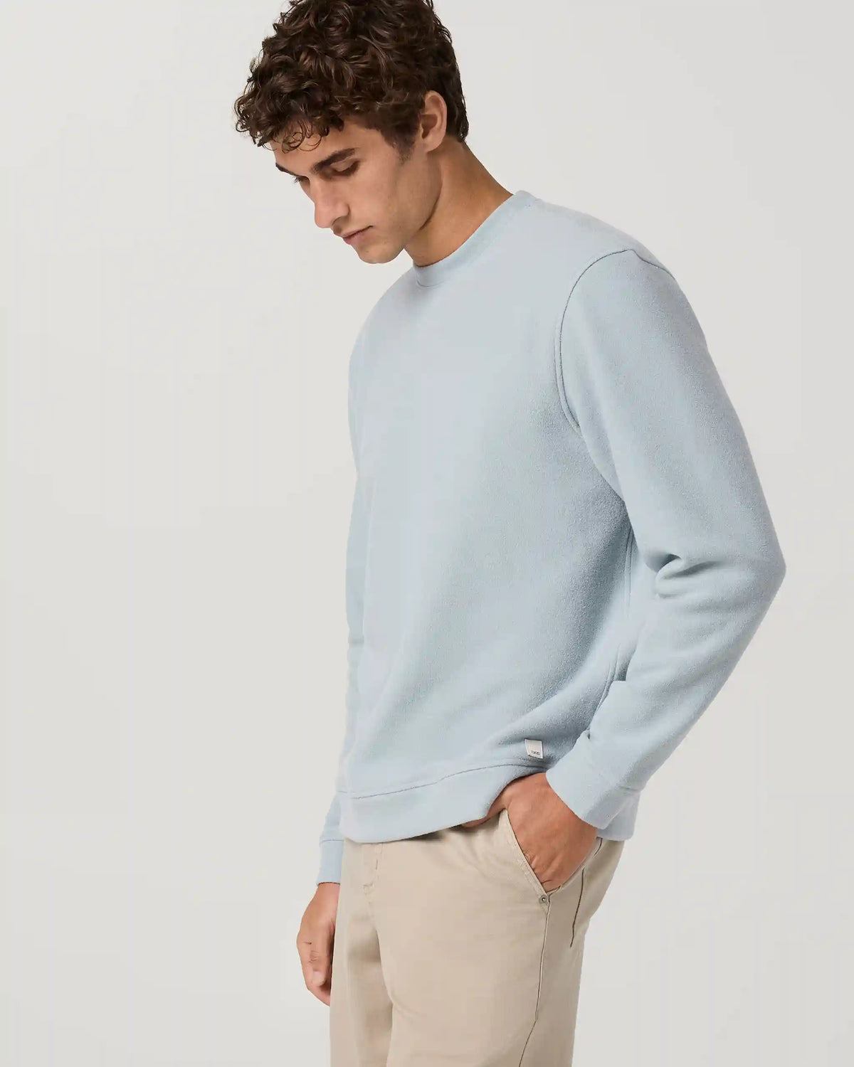 Beach Fleece Crew | Raindrop Heather