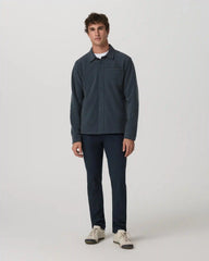 Beach Fleece Shirt Jacket | Ink Heather