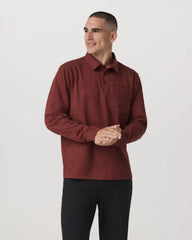 Long Sleeve Coronado Rugby | Spiced Apple Heather