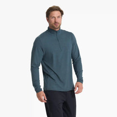 Ease Performance Half Zip | Stone Heather