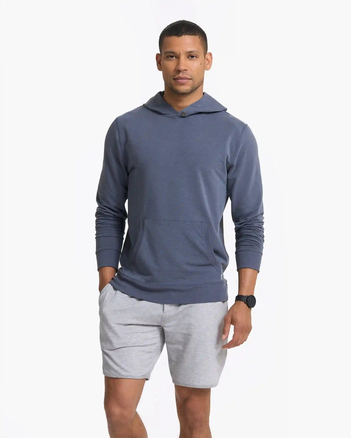 Austin Hoodie | Azure Heather