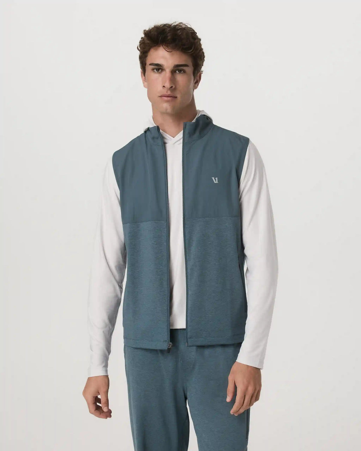 Sunday Element Vest | Blue Sea Heather