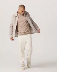 Berik Cashmere Sweater | Oatmeal Heather