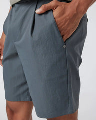 Cascade Elastic Waist Short | Shale