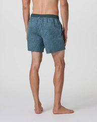 Maverick Volley Short Unlined | Light Deep Sea Water Lily