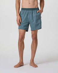 Maverick Volley Short Unlined | Light Deep Sea Water Lily