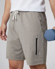Sunday Performance Short 8" | Mocha Heather