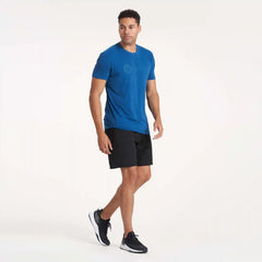 V1 Vuori Wordmark Logo Tee | Sea